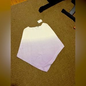 Barefoot Dreams Ultra Lite Ocean Breeze Poncho